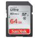 Speicher, SDHC, Ultra, 64 GB, C10, 80 MBS bpsca sdsdunc-064g-gn6in - md00601 von SanDisk-01